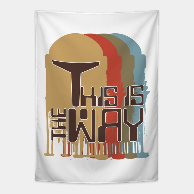 The Way v2 Tapestry by Doc Multiverse Designs