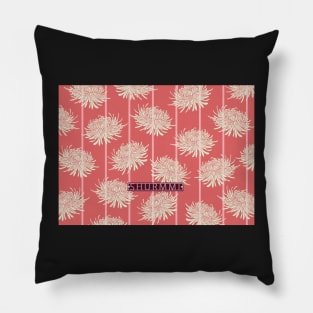 Blushing Blossoms #2 Pillow