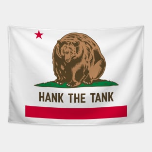 Hank The Tank Tapestry