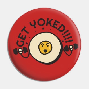 Get Yoked Pin