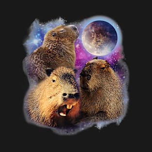 Capybara Animal Funny T-Shirt