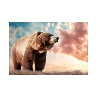 Grizzly Bear Animal Nature Majestic Wild T-Shirt