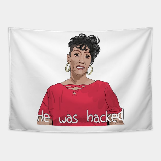 Yolanda - he was hacked - 90 day fiance Tapestry by Ofthemoral