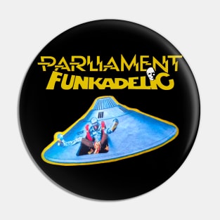 Vintage parliament funkadelic UFO Pin