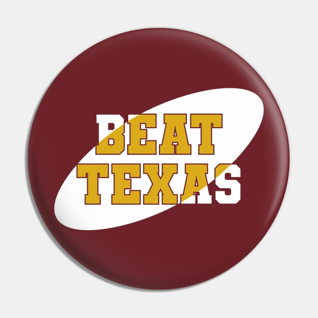 Beat Texas Pin by Aloenalone