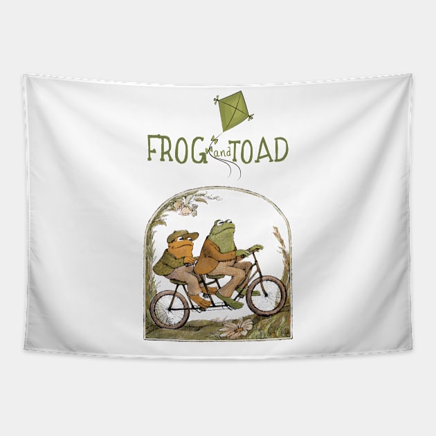 Frog and Toad - 50 years frog and tod Tapestry by BanyakMau