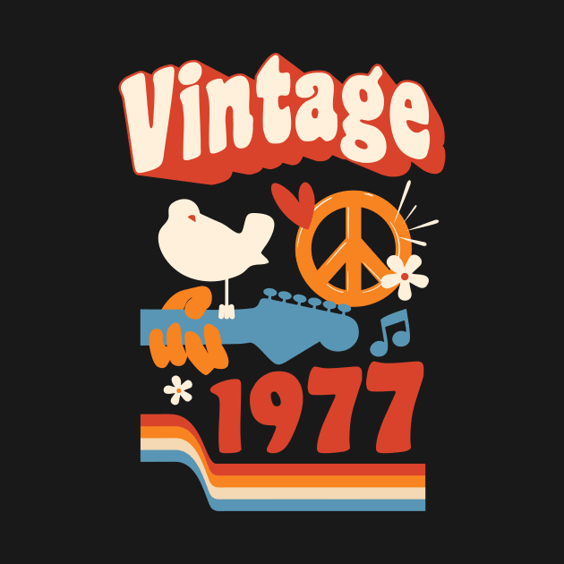 Vintage 1977 - Woodstock Style by marieltoigo