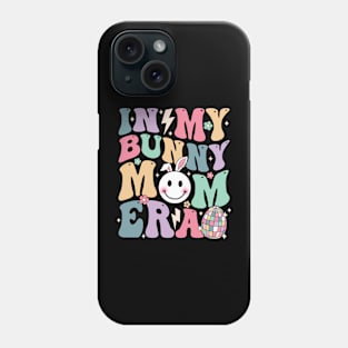 Bunny Disco Ball In My Bunny Mom Era Groovy Easter Mom Phone Case