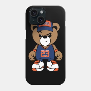 basketball teddy bear Phone Case