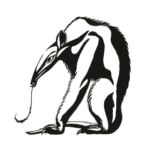 Vintage Giant Anteater by Marcus Behmer T-Shirt