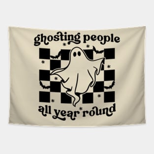 Ghosting People All Year Round Tapestry