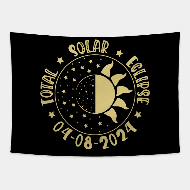 Solar Eclipse Celestial Tapestry by SunburstGeo