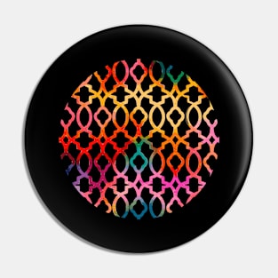 Modern abstract trellis stencil texture digital Pin