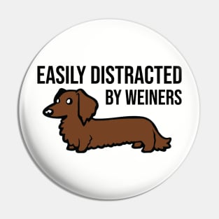 Easily Distracted By Weiners Pin