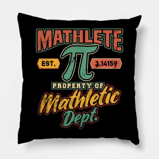 Mathlete Mathletic Department Math PI Pillow