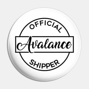 Official Avalance Shipper Pin