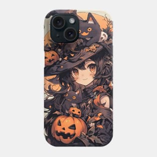 Anime witch Halloween Phone Case