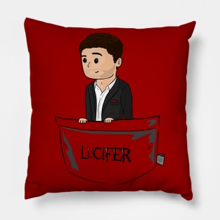 Lucifer Morningstar Pocket Pillow