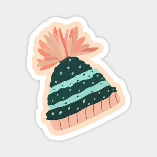 Christmas beret Magnet