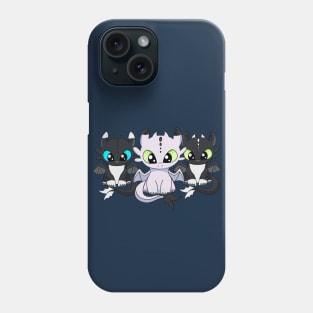 Dragon babies merch, train dragon, night lights baby night fury Phone Case