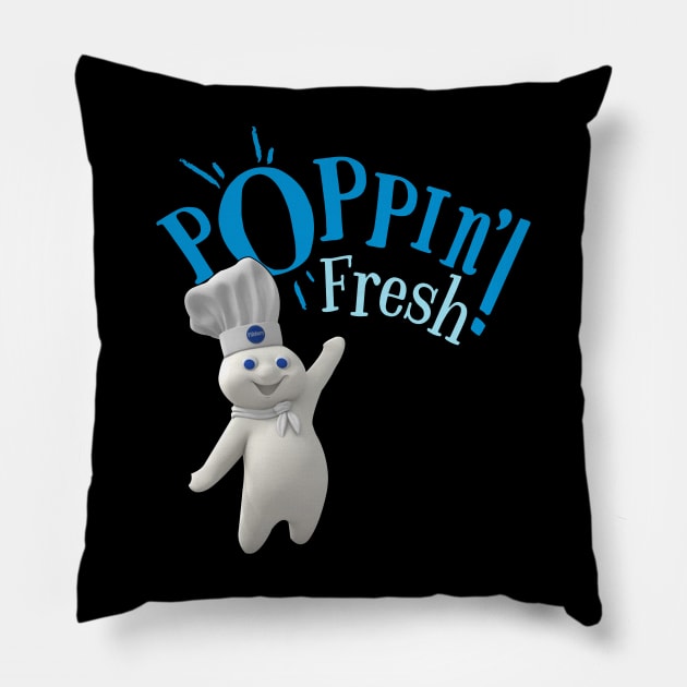 Tee Luv Men's Poppin' Fresh Pillsbury Doughboy Pillow by tinastore