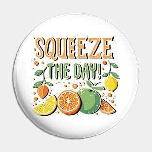 Squeeze The Day Lemon Pin