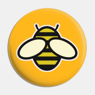 Rolypoly Bee Pin