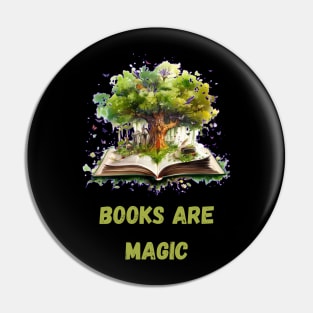 Nice Gift for Book Lover Pin