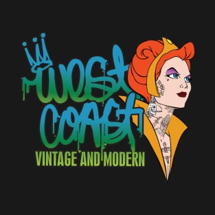 Chola Teela West Coast Vintage Modern T-Shirt