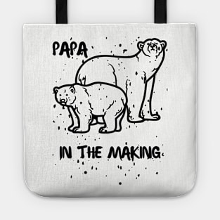 Papa Bear in the Making Tote