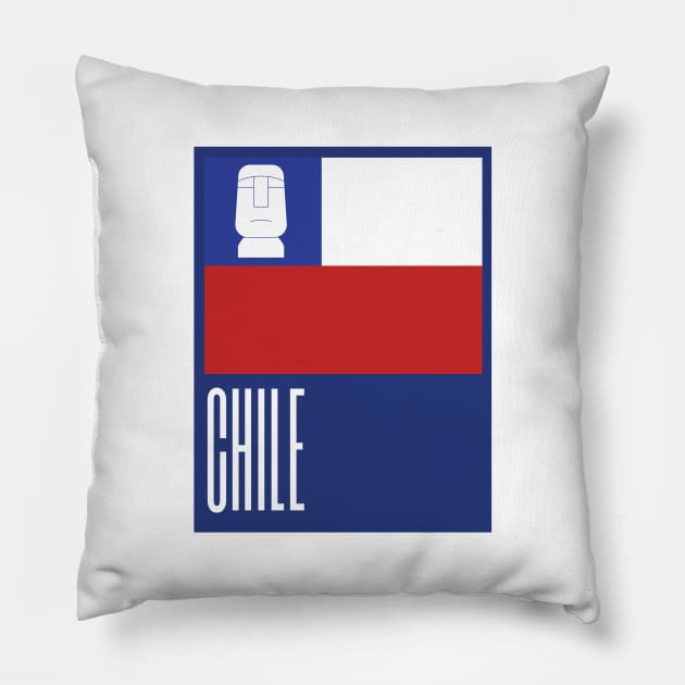 Chile Country Symbol Pillow by kindacoolbutnotreally