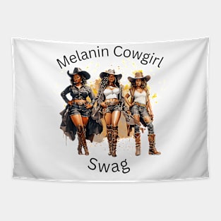 Black Cowgirl Western Rodeo Melanin History Texas Howdy Tapestry