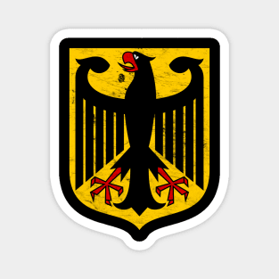 German Eagle // Vintage Distressed Style Magnet