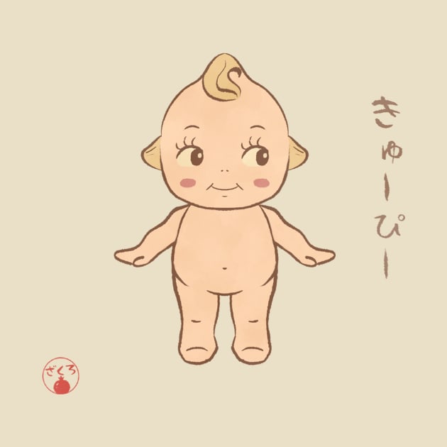 Traditional japanese style Kewpie by Zakuro