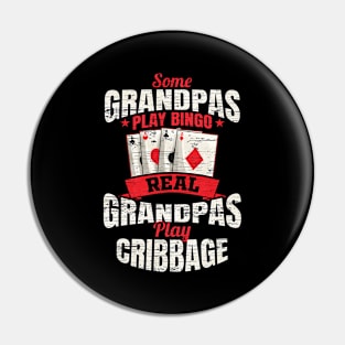 Cribbage Grandpa Cribbage Grandfather Pin