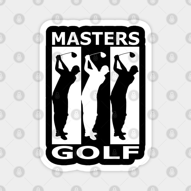 MASTERS GOLF Magnet by canzyartstudio