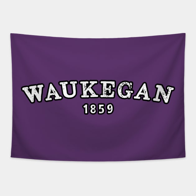 Waukegan 1859 Tapestry by Vandalay Industries