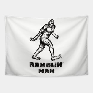 Ramblin’ Man Bigfoot Tapestry