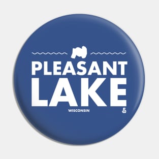 Marquette County, Waushara County, Wisconsin - Pleasant Lake Pin