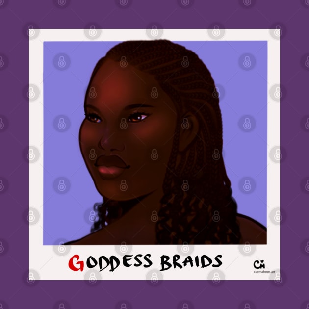 Goddess Braids by CarmahnArt