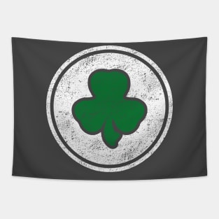 Shamrock Clover Leaf Distressed Tapestry