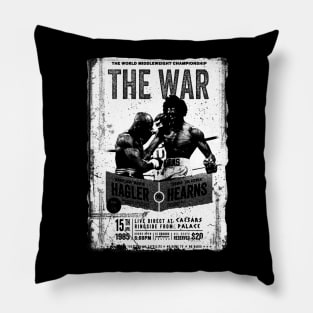 Marvelous marvin hagler vs hearns Pillow