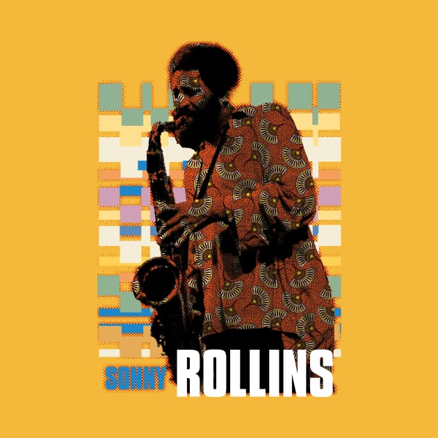 Sonny Rollins Graphic print by HAPPY TRIP PRESS