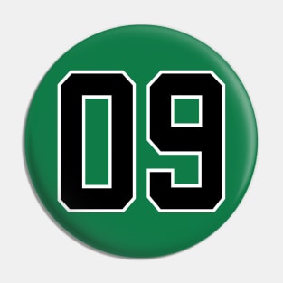 Number 09 Pin