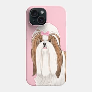 cute shih tzu Phone Case