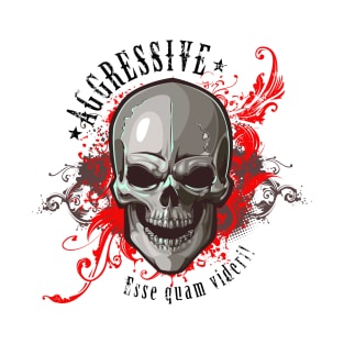 Aggressive skull T-Shirt