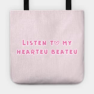 Listen to my hearteu beateu - Changbin Tote