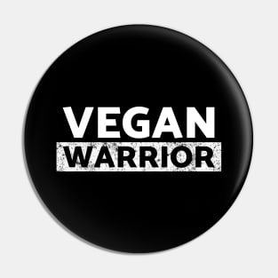 Vegan Warrior Workout Pin