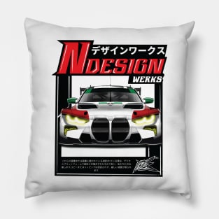 bmw m4 gt4 Pillow