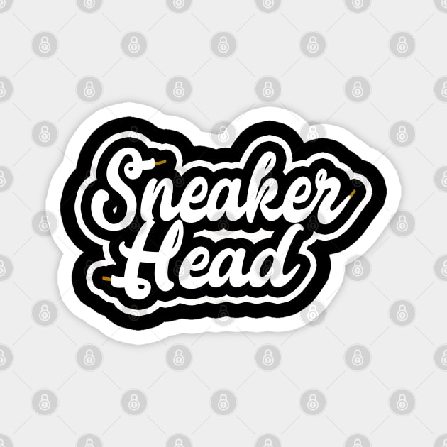 Sneaker Head Magnet by Corecustom